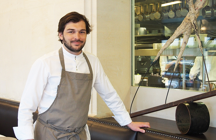 Thibault Sombardier, chef instinctif et inspiré