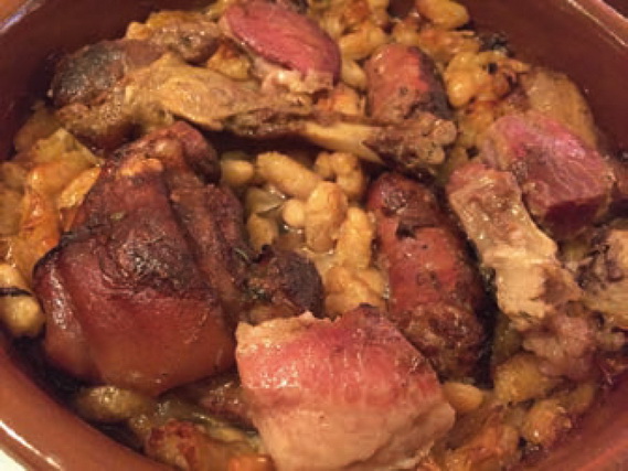 Cassoulet de Catselnaudary de Jean-Claude Lamouroux, bistrot Le Chansonnier, Paris 10e © Blandine Vié