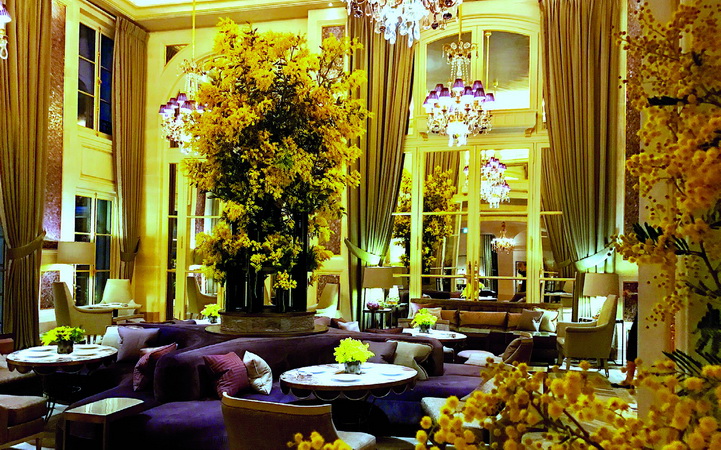 Hôtel de Crillon Jardin d'Hiver yellow