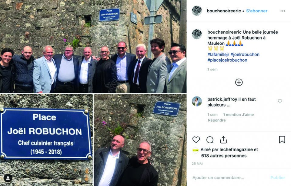 #le post du mois : Hommage Photos © DR/Instagram