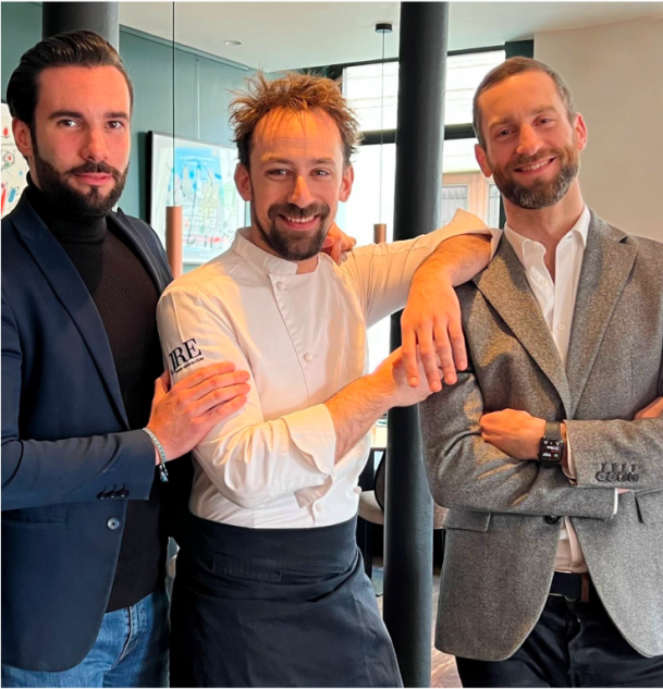 Florian Bazin, Thibault Spiwack et Thibault Mazarguil.