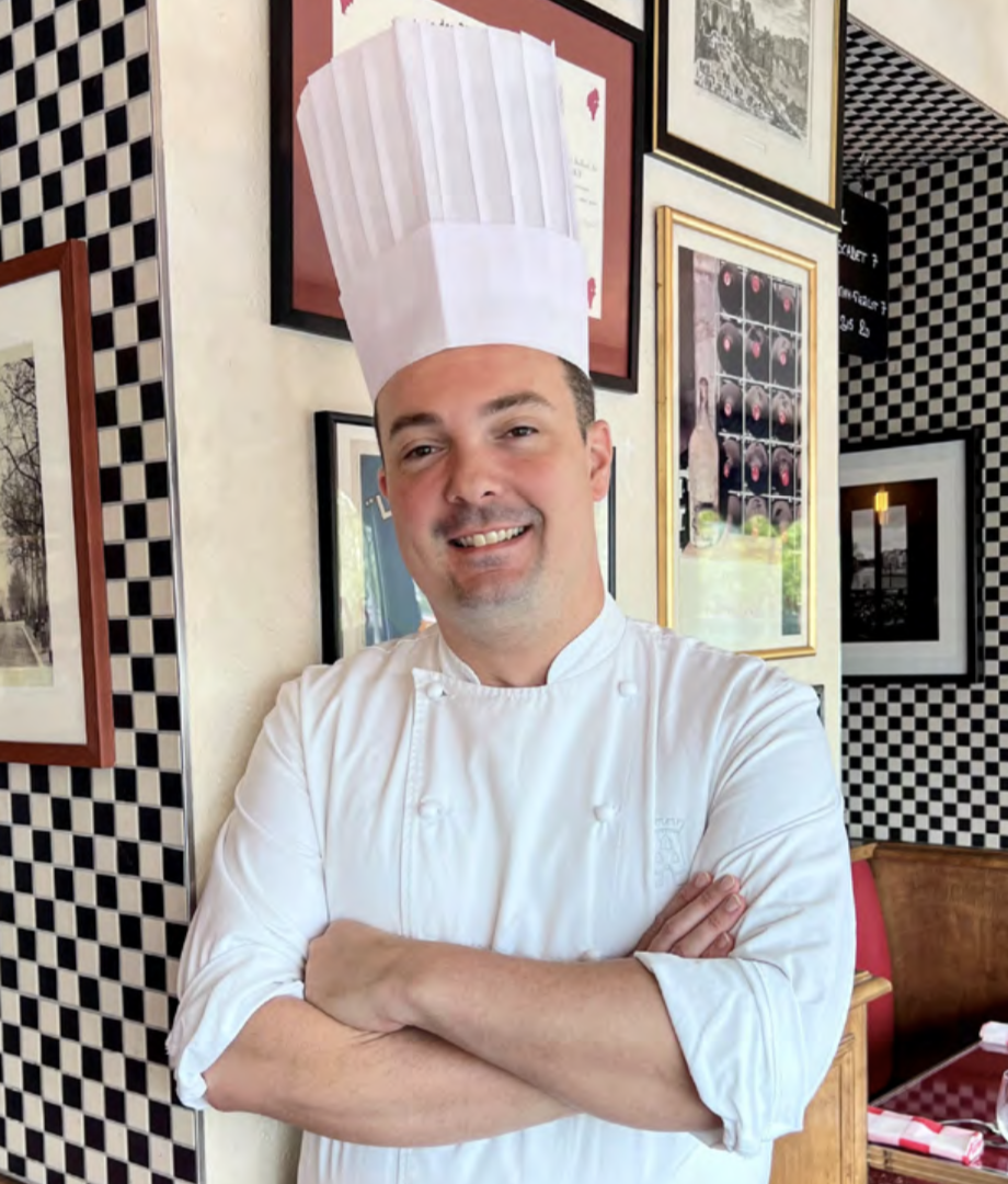 Jean Philippe Tuccillo, nouveau chef de La Rôtisserie de la Tour d