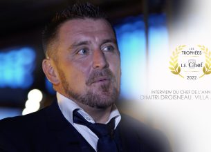 Trophées Le Chef 2022 : interview de Dimitri Droisneau élu Chef de l’Année