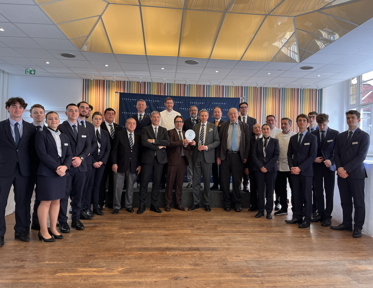 L'École Ferrandi Paris reçoit le Grand Prix de la Culture Gastronomique  2022 - Le Chef