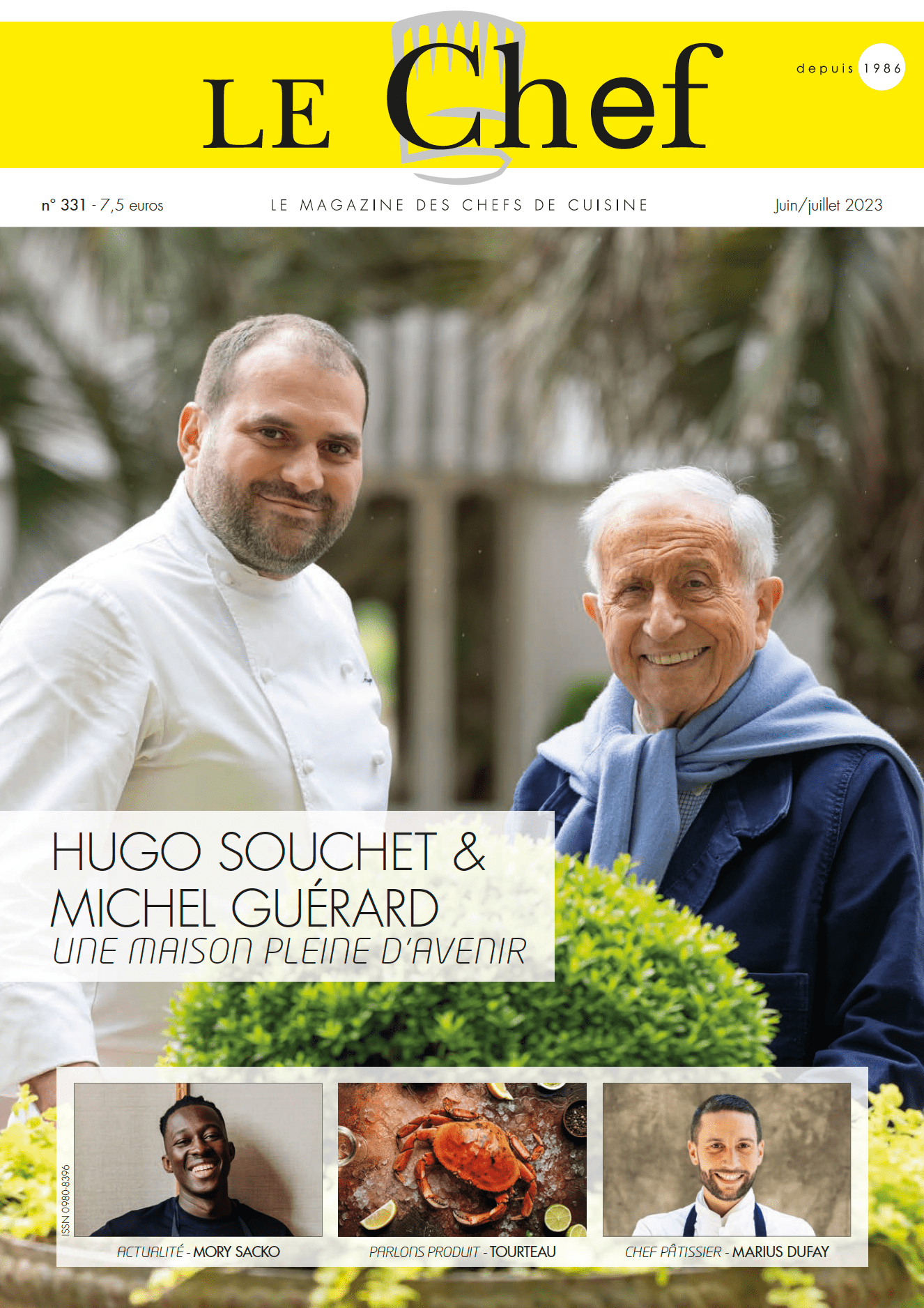 Hugo Souchet & Michel Guérard à l’honneur dans notre numéro estival