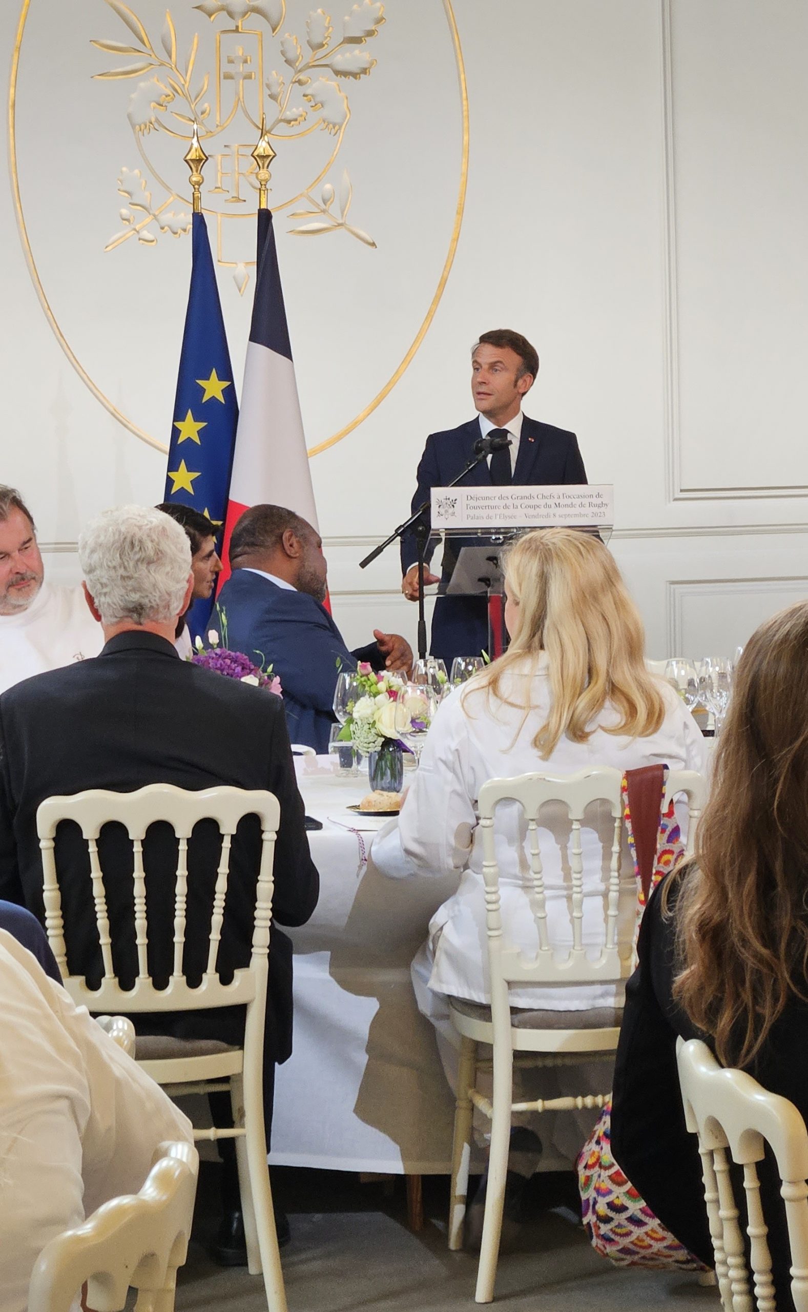 Emmanuel Macron lance la stratégie nationale en faveur de la haute gastronomie