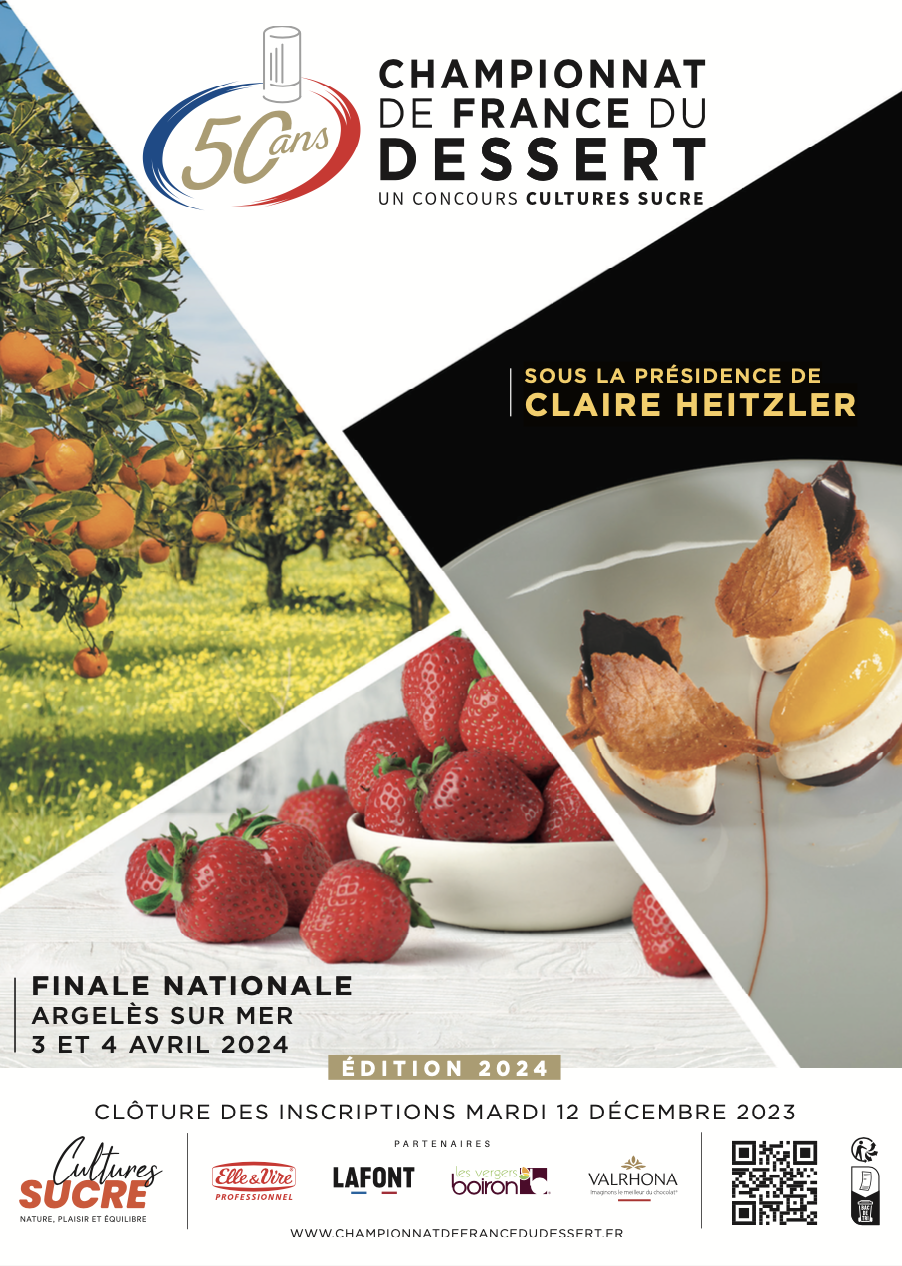 Championnat de France du Dessert 2024 : les candidatures sont ouvertes !