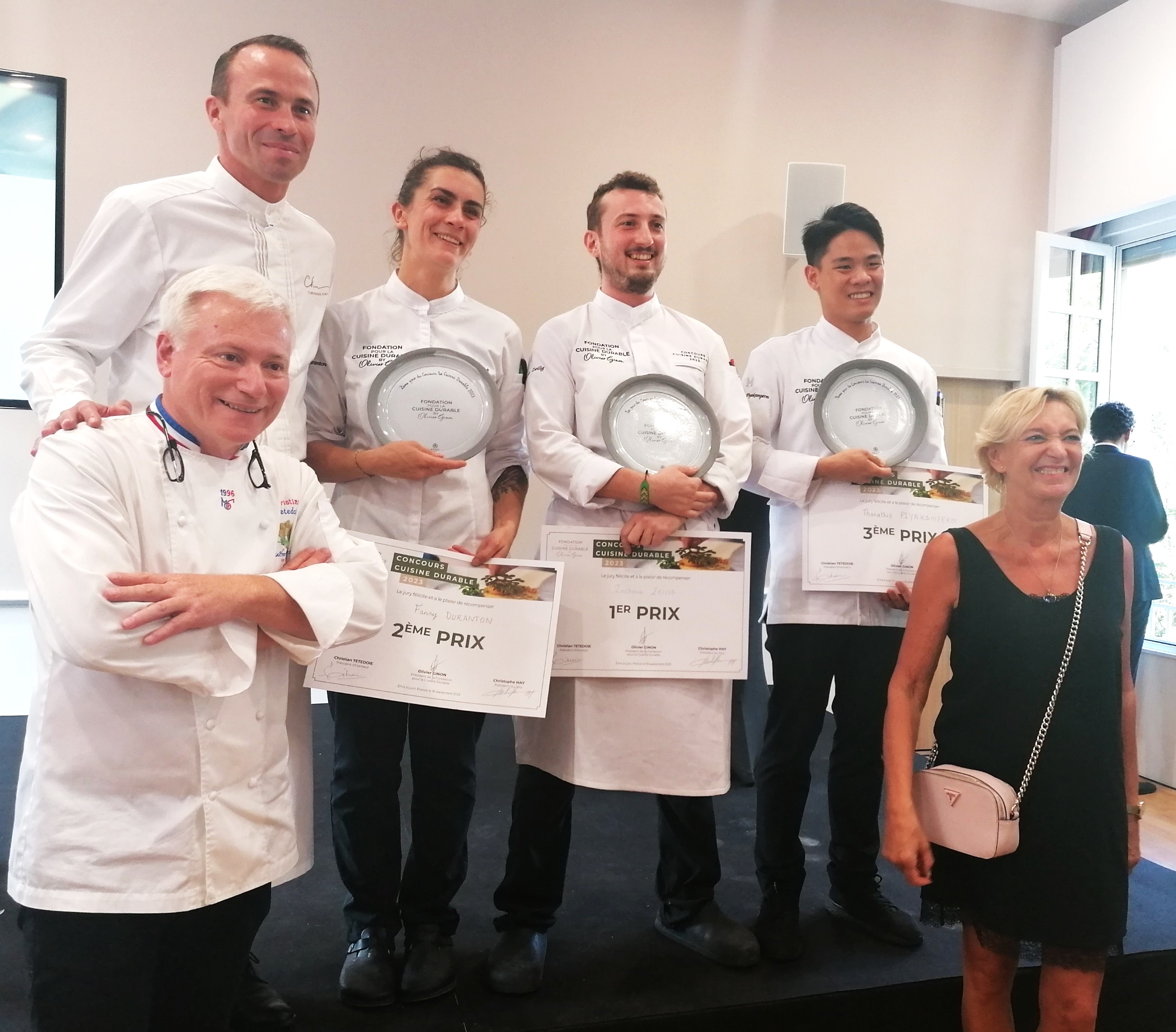 Zacharie Zeilig remporte la 1ère édition du concours « La Cuisine Durable »