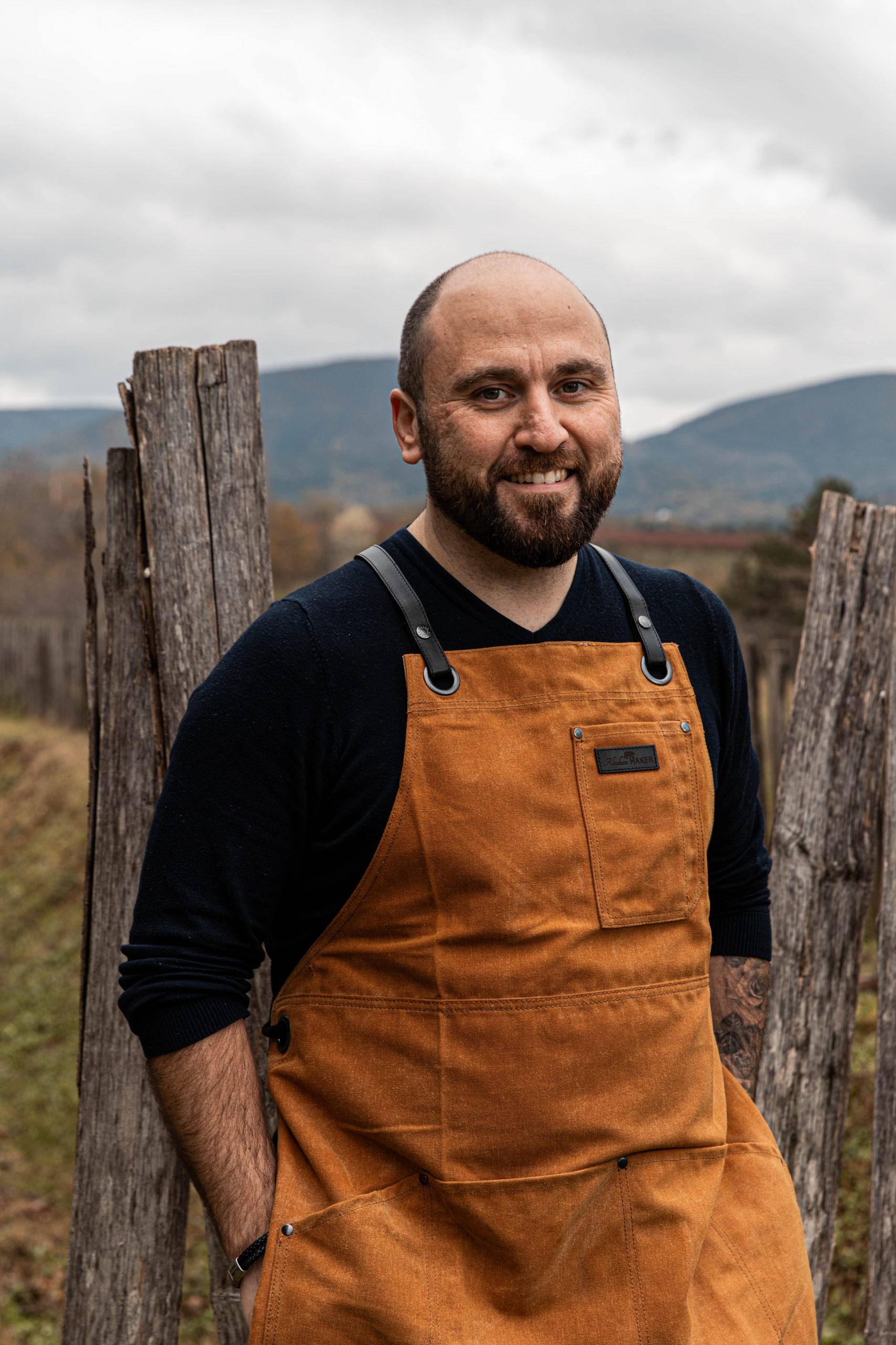 Julien Allano, chef propriétaire au cœur du Luberon