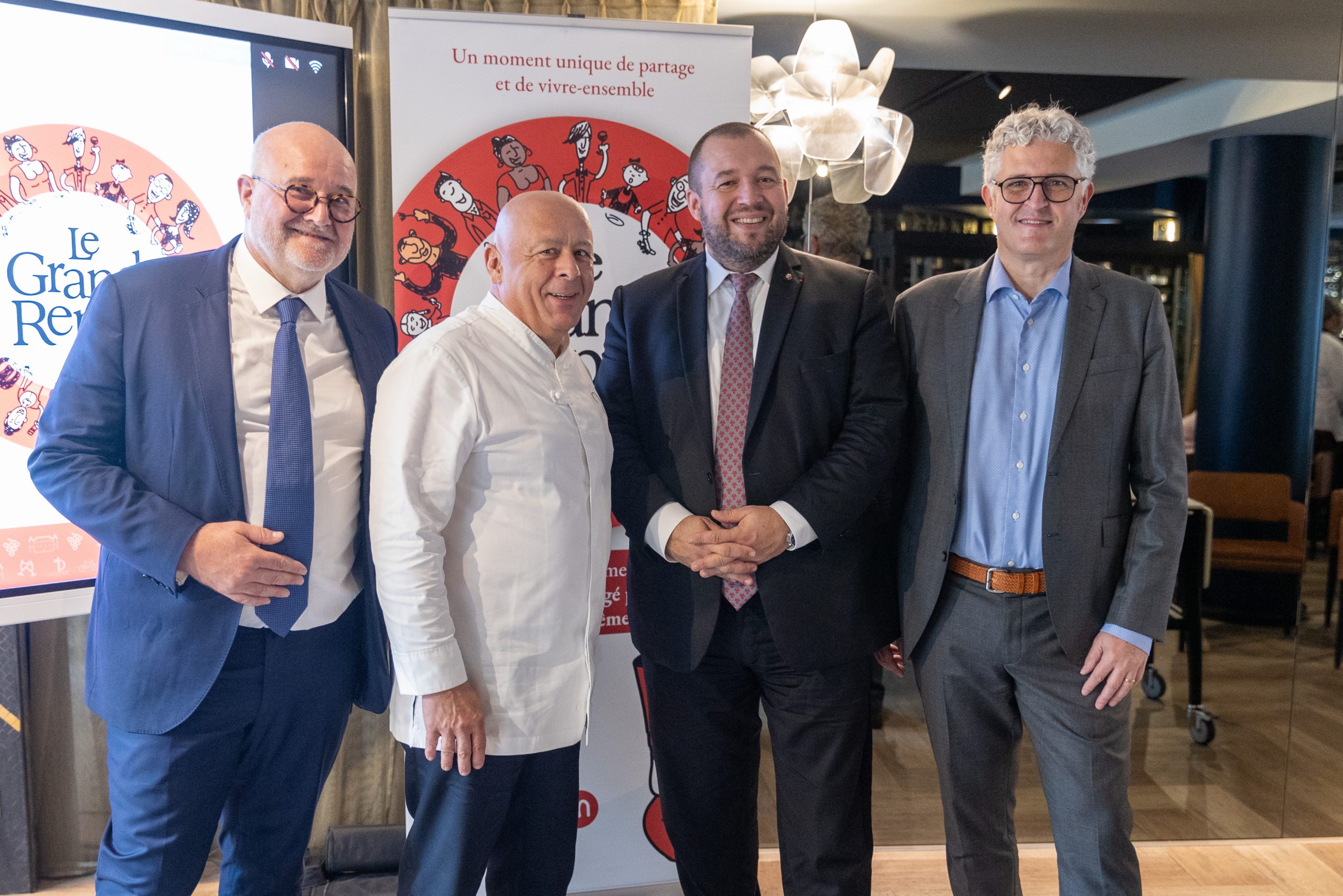 Grand Repas : Guillaume Gomez et Thierry Marx appellent à « repenser notre système d’alimentation »