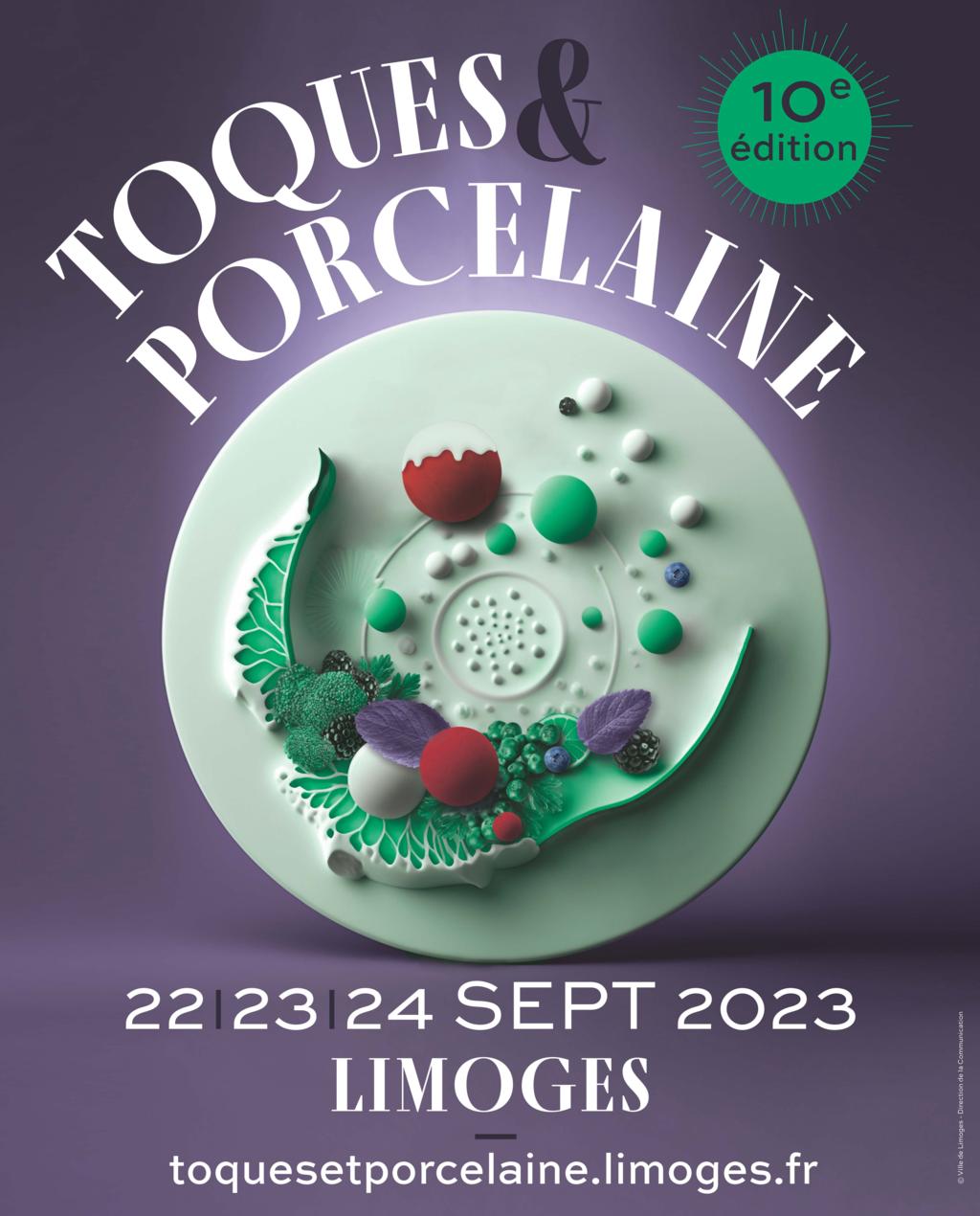 Toques & Porcelaine : découvrez le programme de la 10e édition !