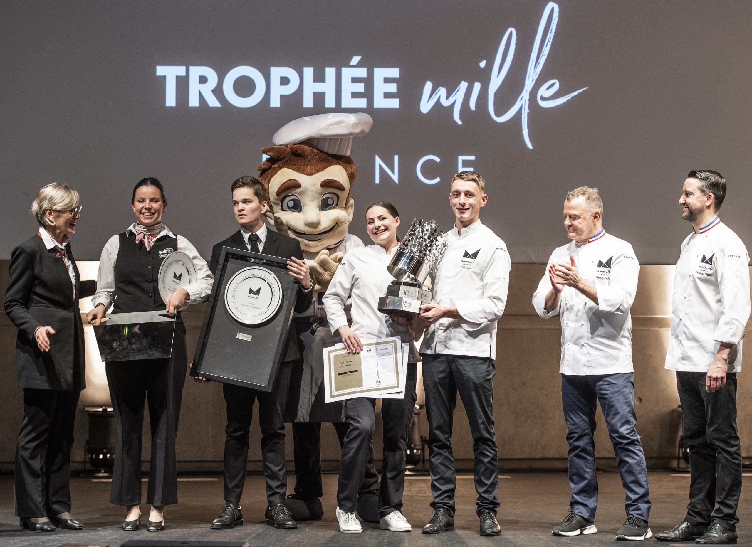 Virginie Basselot et Pascal Obrecht parrains du Trophée Mille 2023 - Le ...