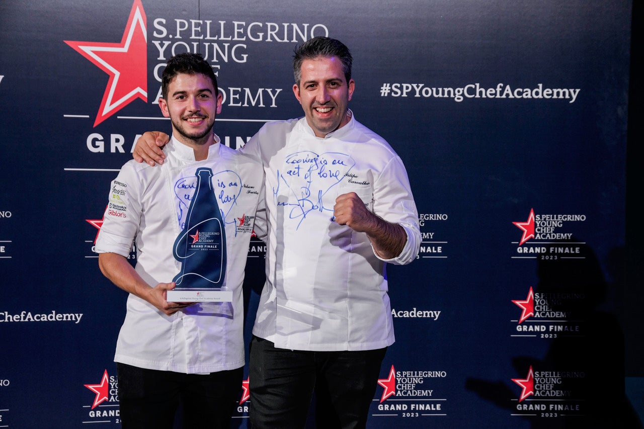 Nelson Freitas, lauréat du concours S.Pellegrino Young Chef Academy 2023