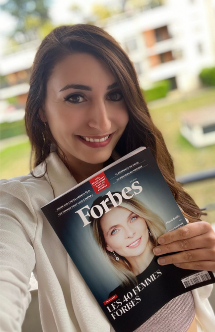 Anaïs Hody dans le classement des 40 femmes Forbes 2023