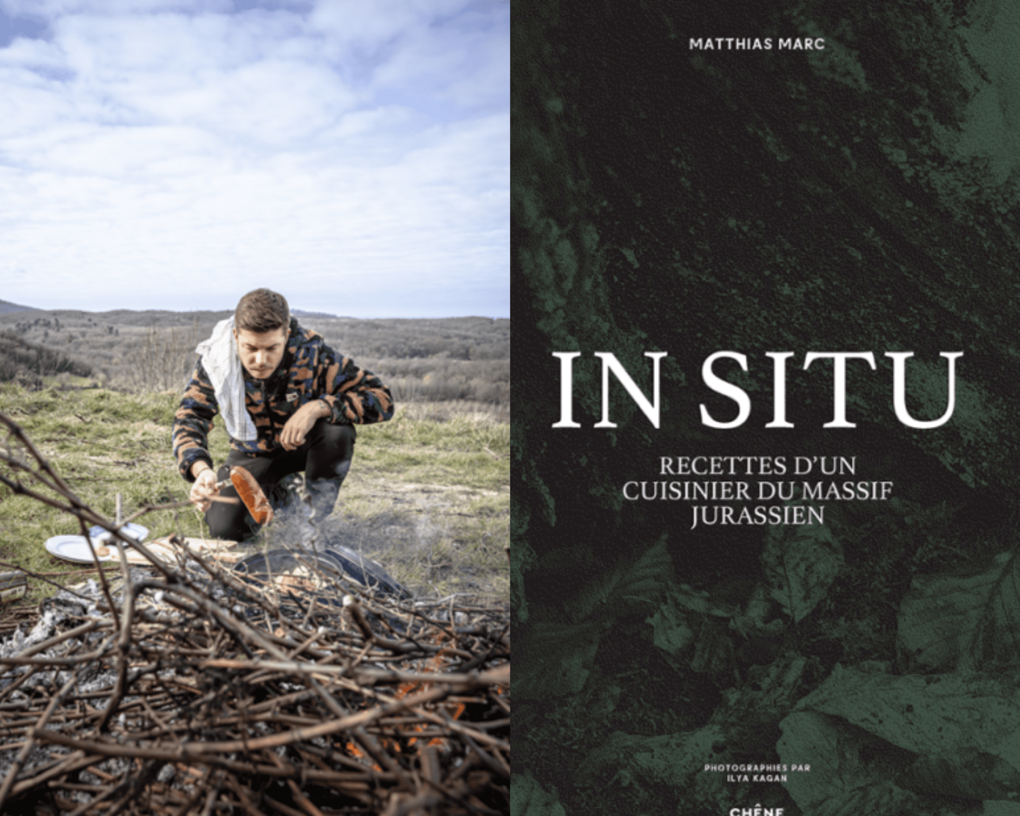 Dans « IN SITU », Matthias Marc livre ses « Recettes d’un cuisinier du Massif jurassien »