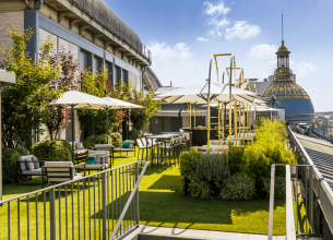 Juan Arbelaez investit le Café Messika au Printemps Haussmann