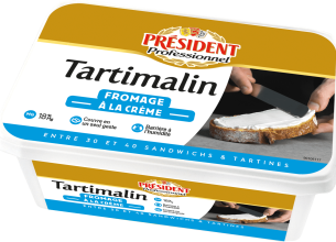 Tartimalin, le nouveau fromage à la crème par Président Professionnel