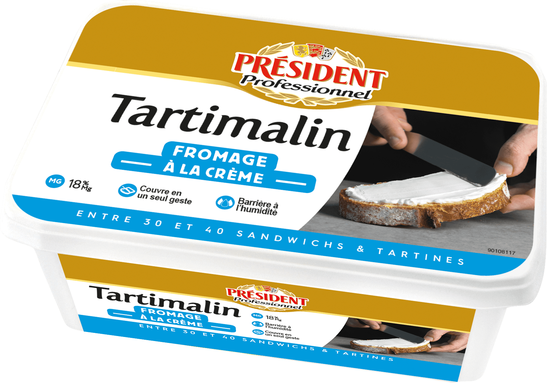 Tartimalin, le nouveau fromage à la crème par Président Professionnel