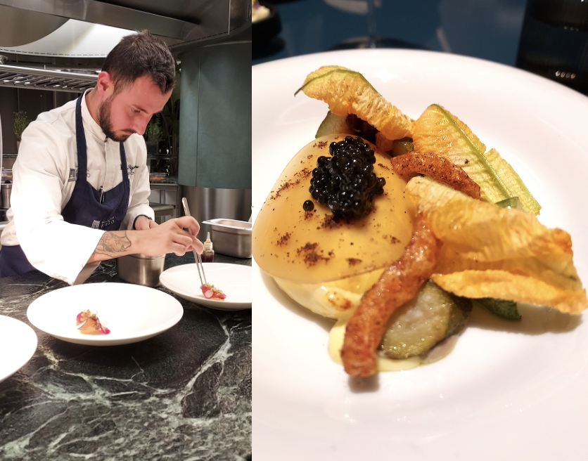 Palazzo Tirso Cagliari : Une cuisine fine et originale par Emanuele Scarello & Alessio Signorino