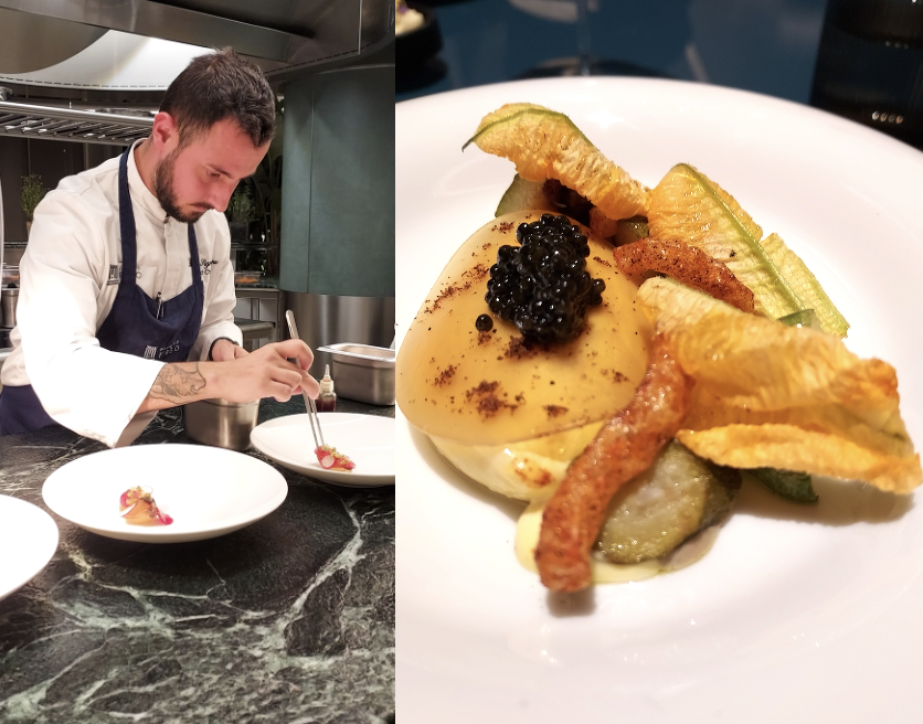 Palazzo Tirso Cagliari : Une cuisine fine et originale par  Emanuele Scarello & Alessio Signorino