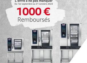 Rational : 1 000 € remboursés pour l’achat d’un four mixte iCombi !