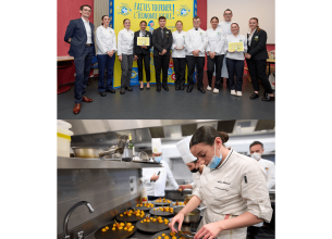 Le lycée hôtelier Notre-Dame de Saint-Méen-le-Grand lauréat des Jeunes Talents de la Restauration 2022