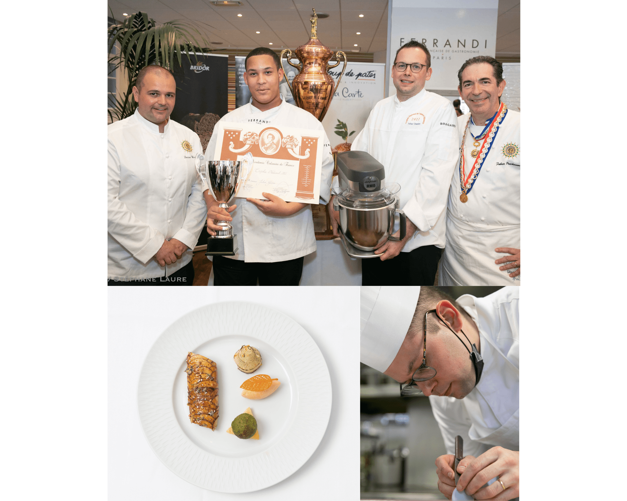 Julien Guénée remporte le 54e Trophée national de Cuisine et de Pâtisserie