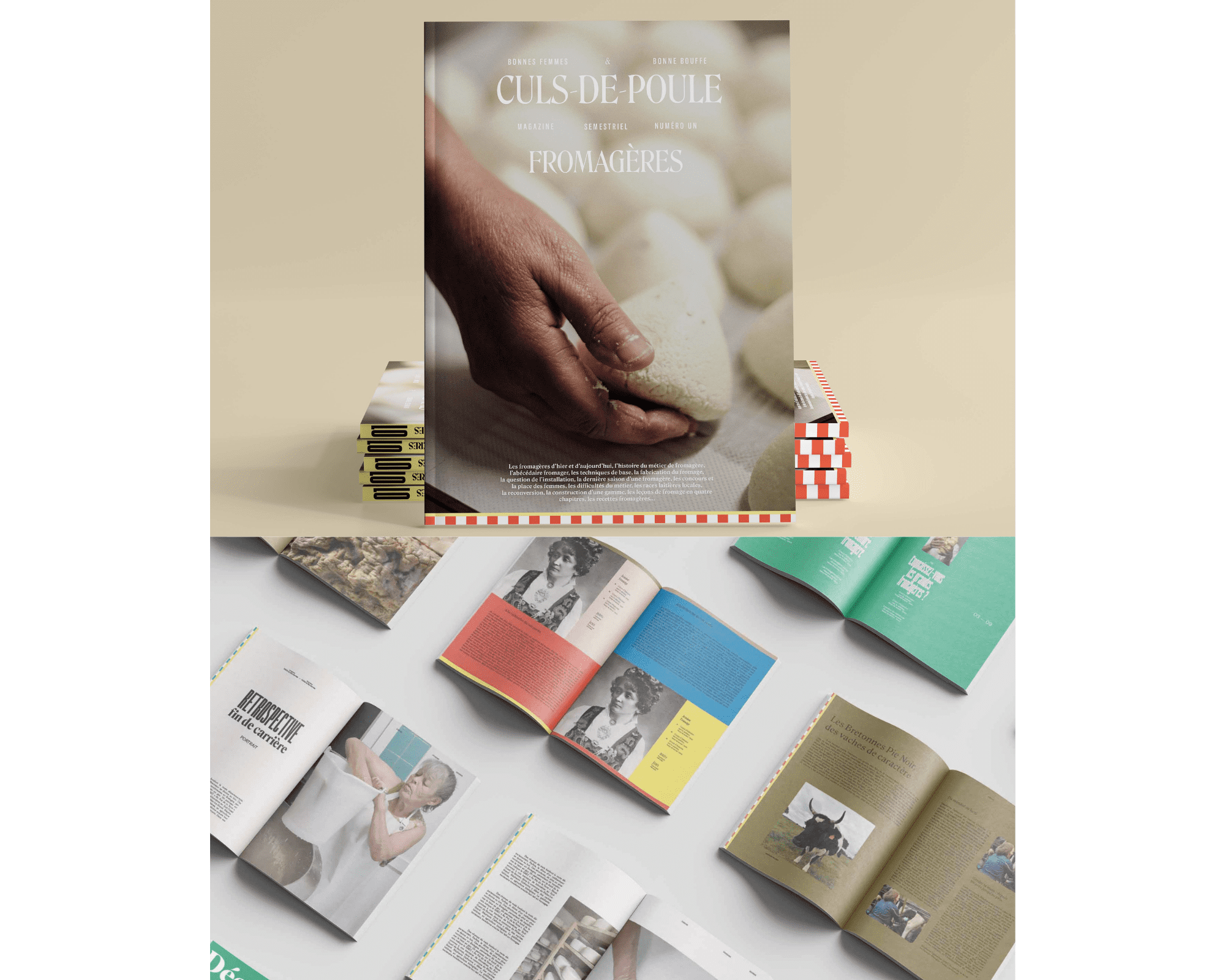 « Culs-de-poule », qui valorise les femmes des métiers de bouche, lance son magazine papier