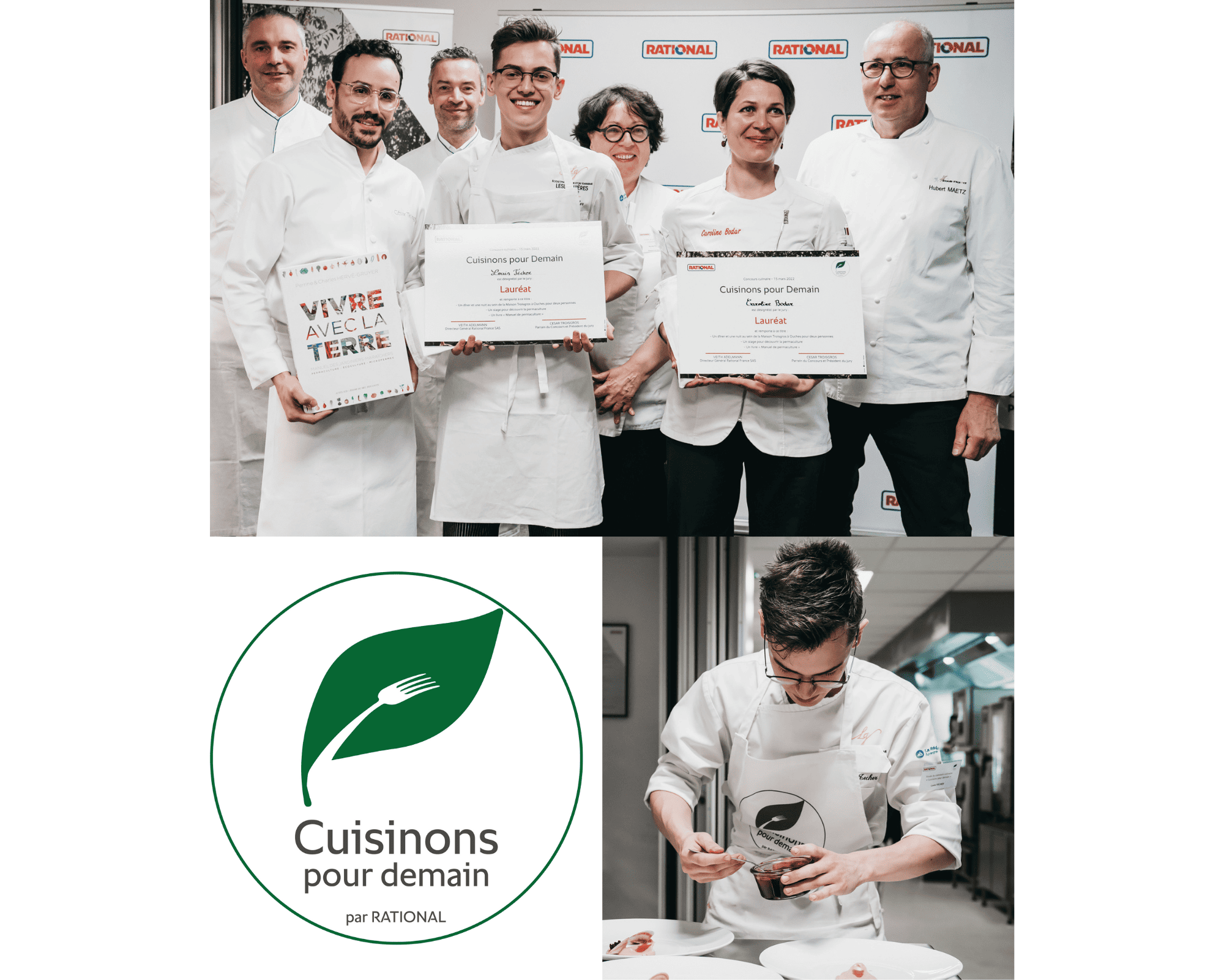 Louis Técher remporte le concours Rational « Cuisinons pour demain »