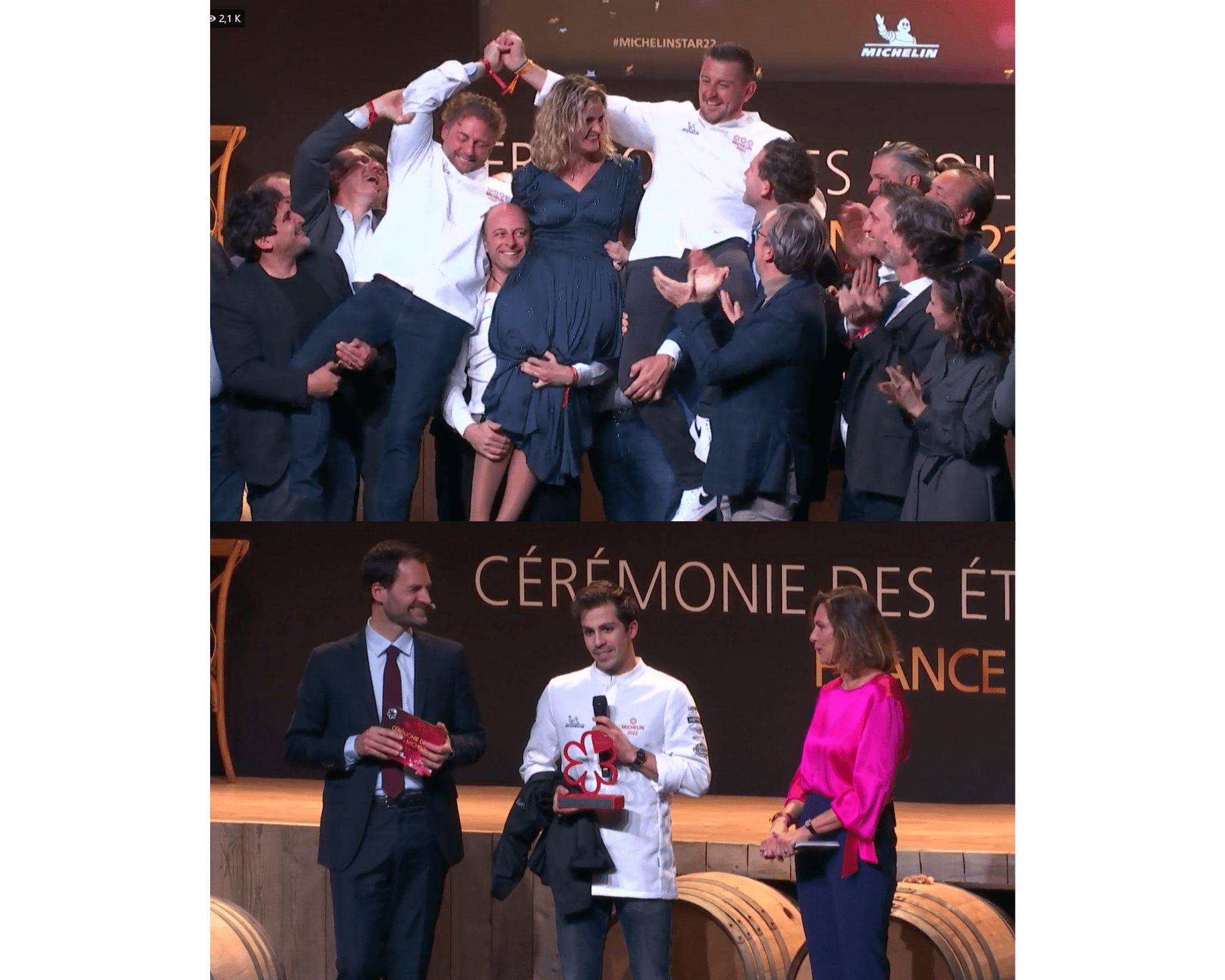 Guide Michelin France 2022 : Arnaud Donckele et Dimitri Droisneau décrochent 3 étoiles