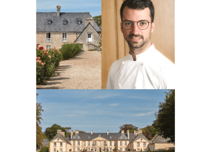 Xavier Pouzin, nouveau chef du Château d’Audrieu