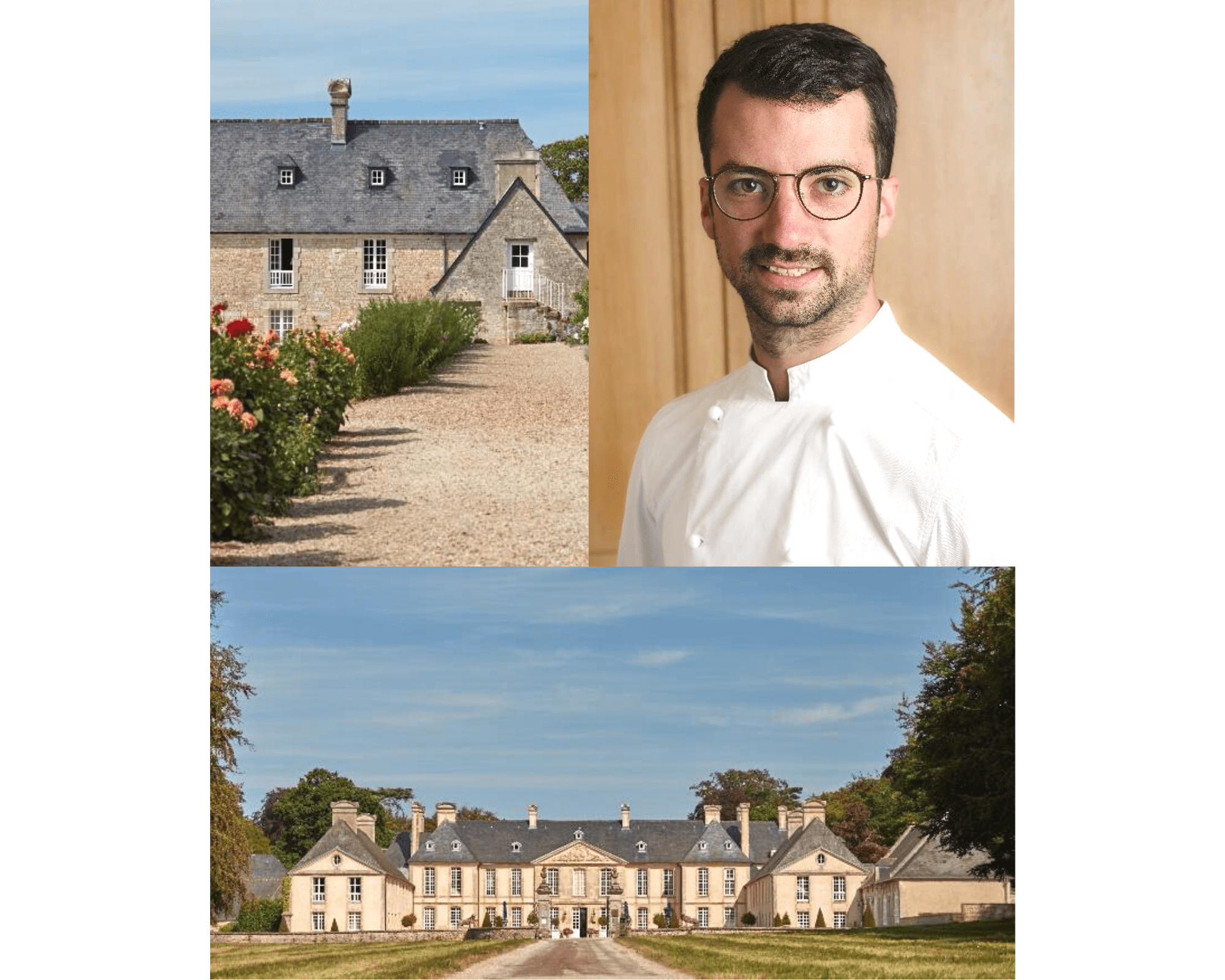 Xavier Pouzin, nouveau chef du Château d’Audrieu