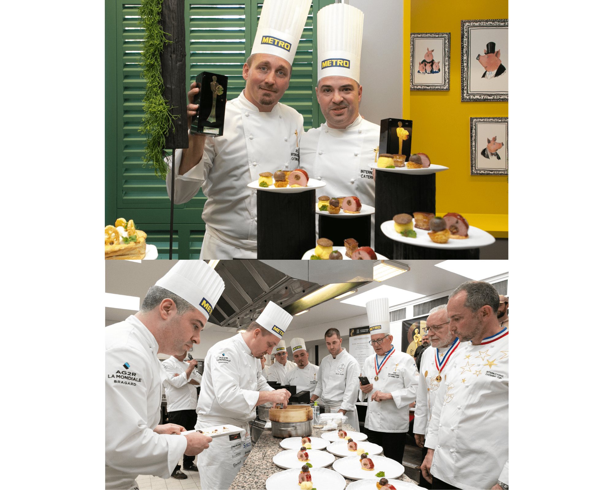 International Catering Cup : Gauthier Hille et Sébastien Charretier vainqueurs de la sélection France