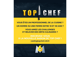 Top Chef saison 14 : le casting est ouvert !