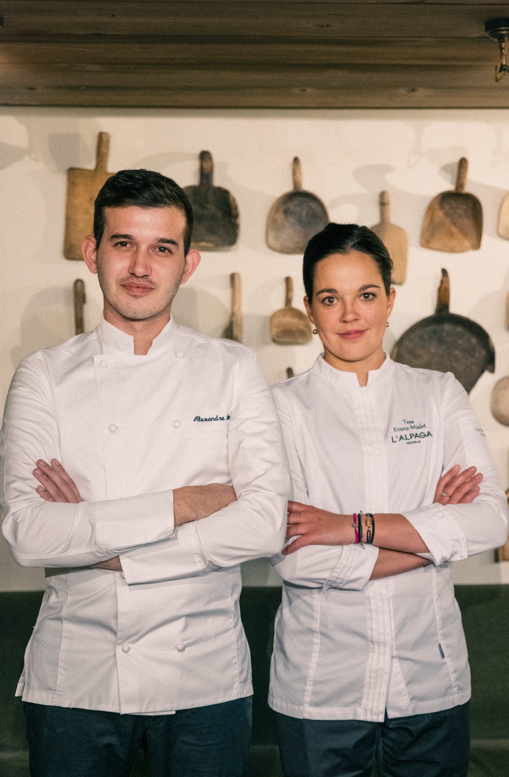 Alexandre Baule et Tess Evans-Mialet, nouveau duo à l’Alpaga Megève