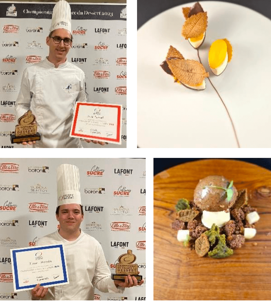 Championnat de France du Dessert : Adrien Salavert & Florian Hernandez se démarquent dans le Sud-Ouest