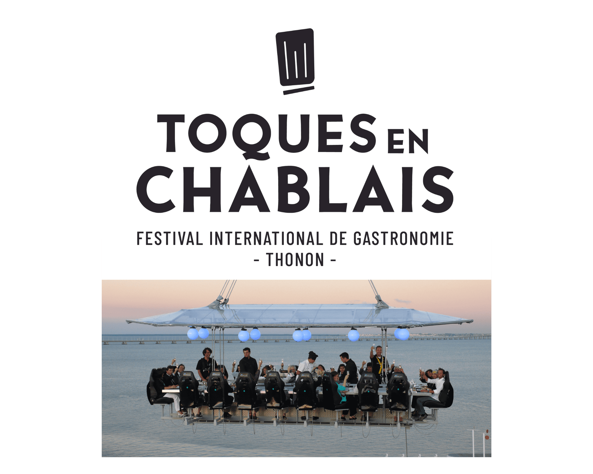 Des « Dinners in the sky » au menu de Toques en Chablais à Thonon-les-Bains