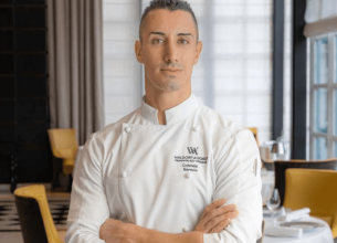 Gabriele Ravasio, nouveau chef du restaurant Gordon Ramsay au Trianon