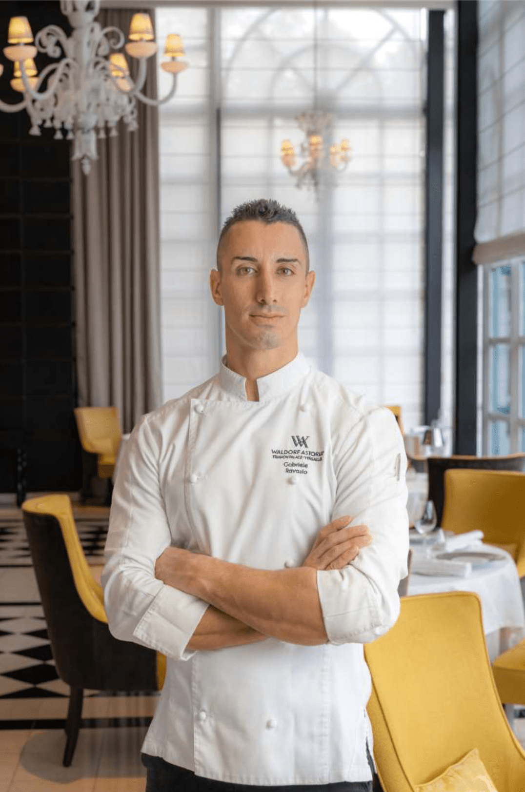 Gabriele Ravasio, nouveau chef du restaurant Gordon Ramsay au Trianon