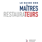L’Association Française des Maîtres Restaurateurs dévoile son guide 2023-2024