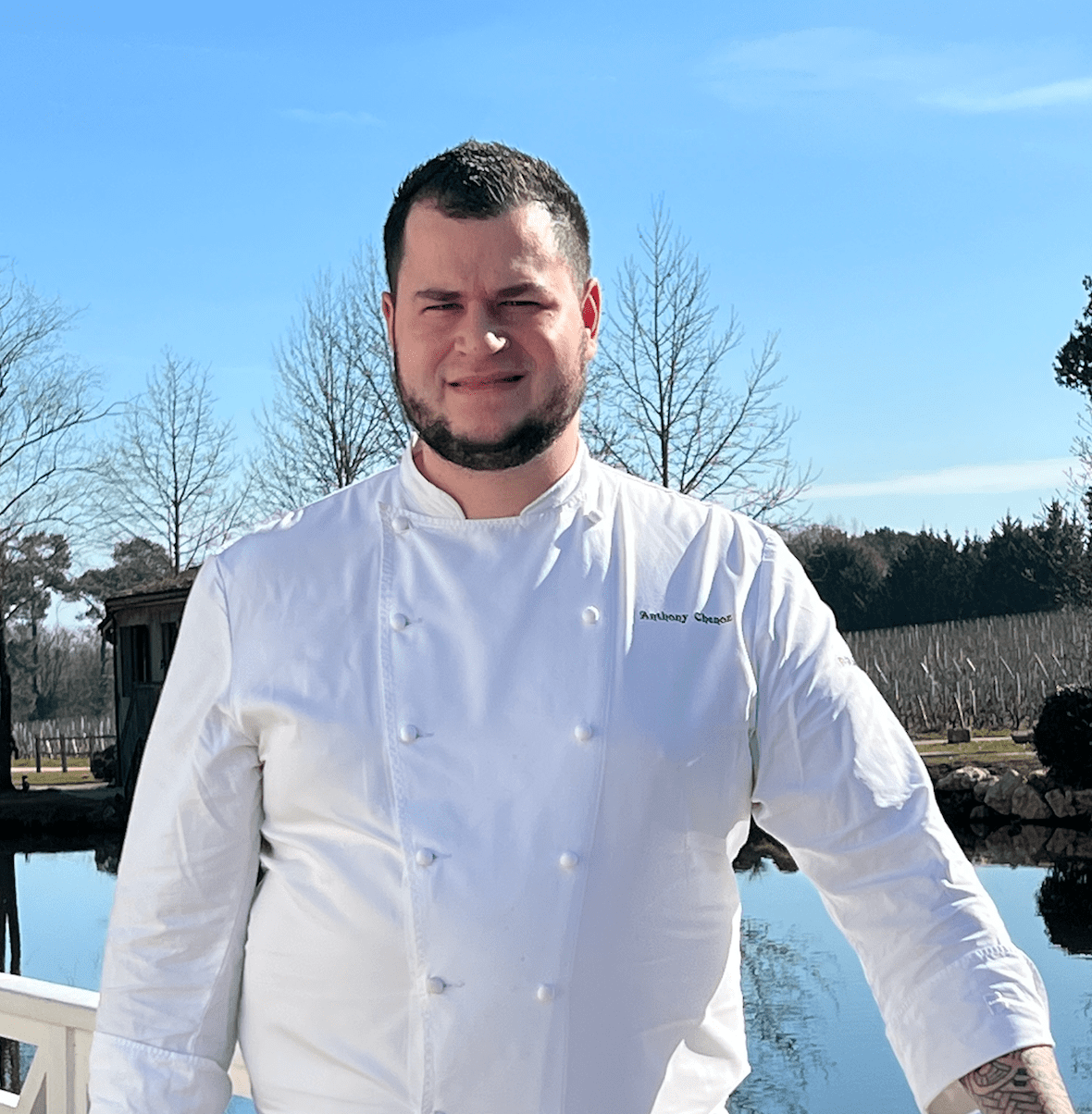 Anthony Chenoz, nouveau chef pâtissier des Sources de Caudalie