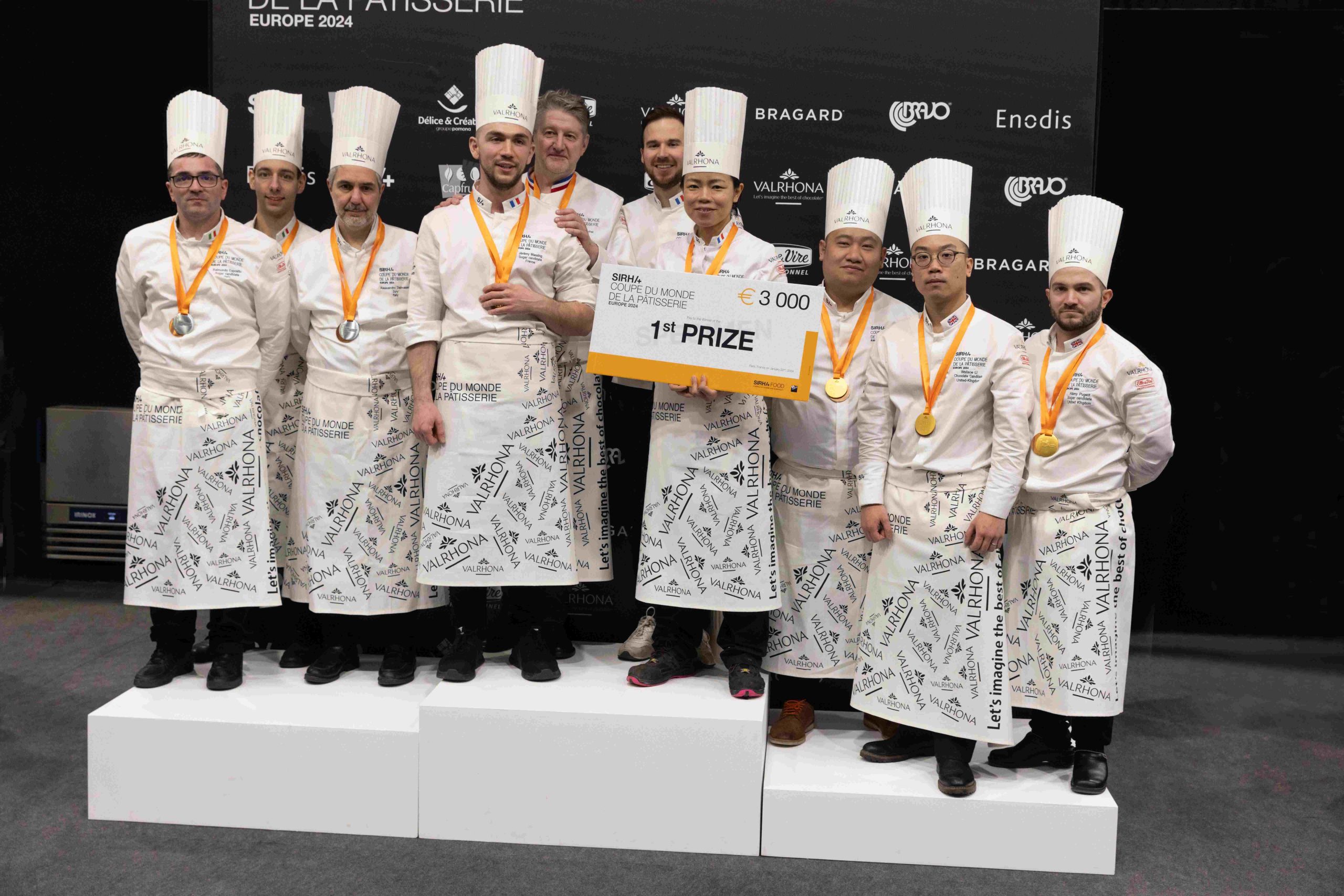 Coupe du Monde de la Pâtisserie : la France remporte la sélection Europe