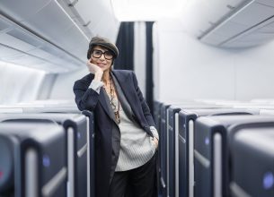 De nouveaux menus signés Dominique Crenn pour Air France