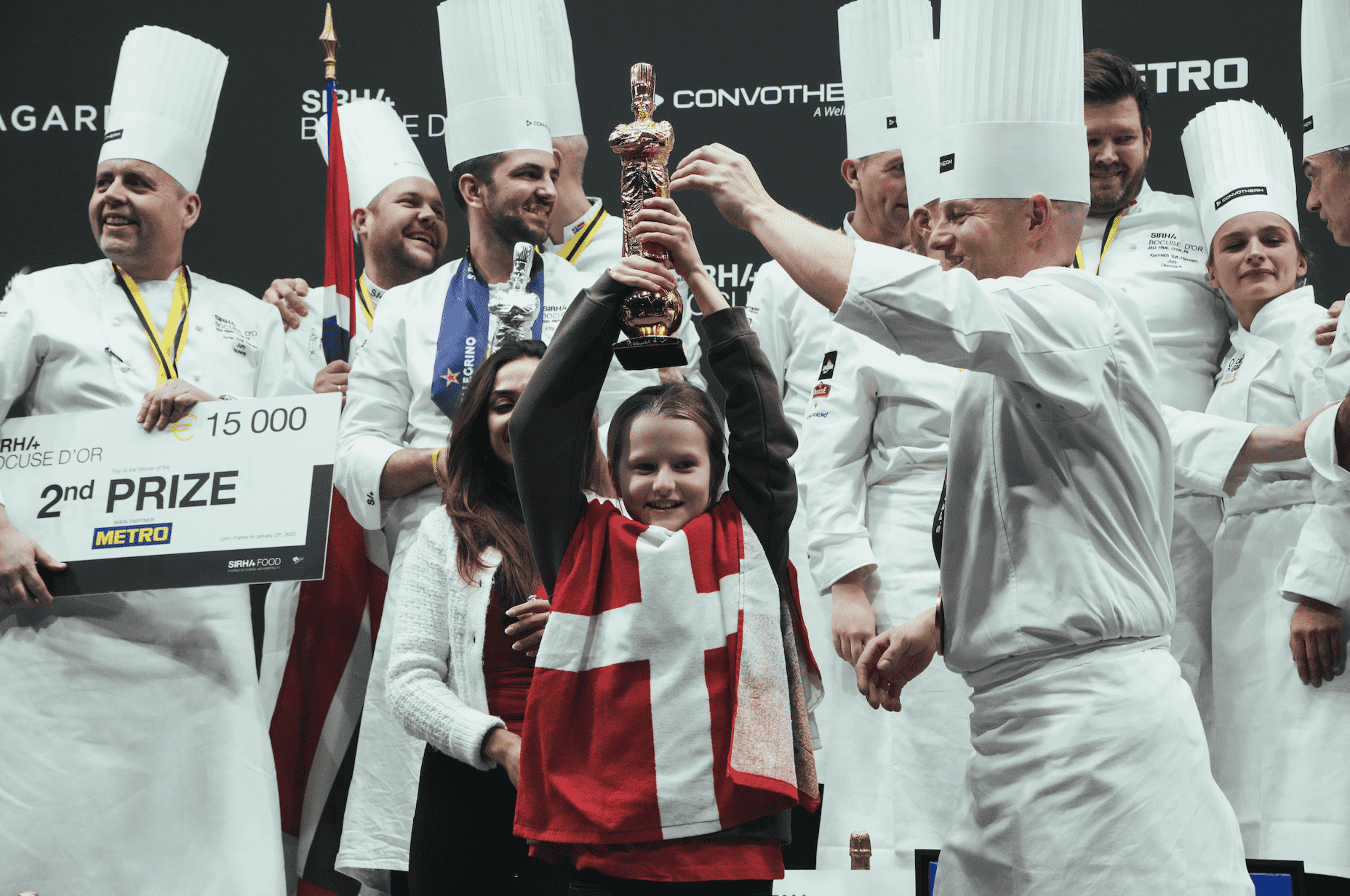 Le Danemark remporte le Bocuse d’Or 2023