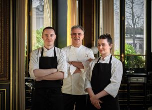 Jordan Talbot, chef pâtissier exécutif de La Réserve Paris