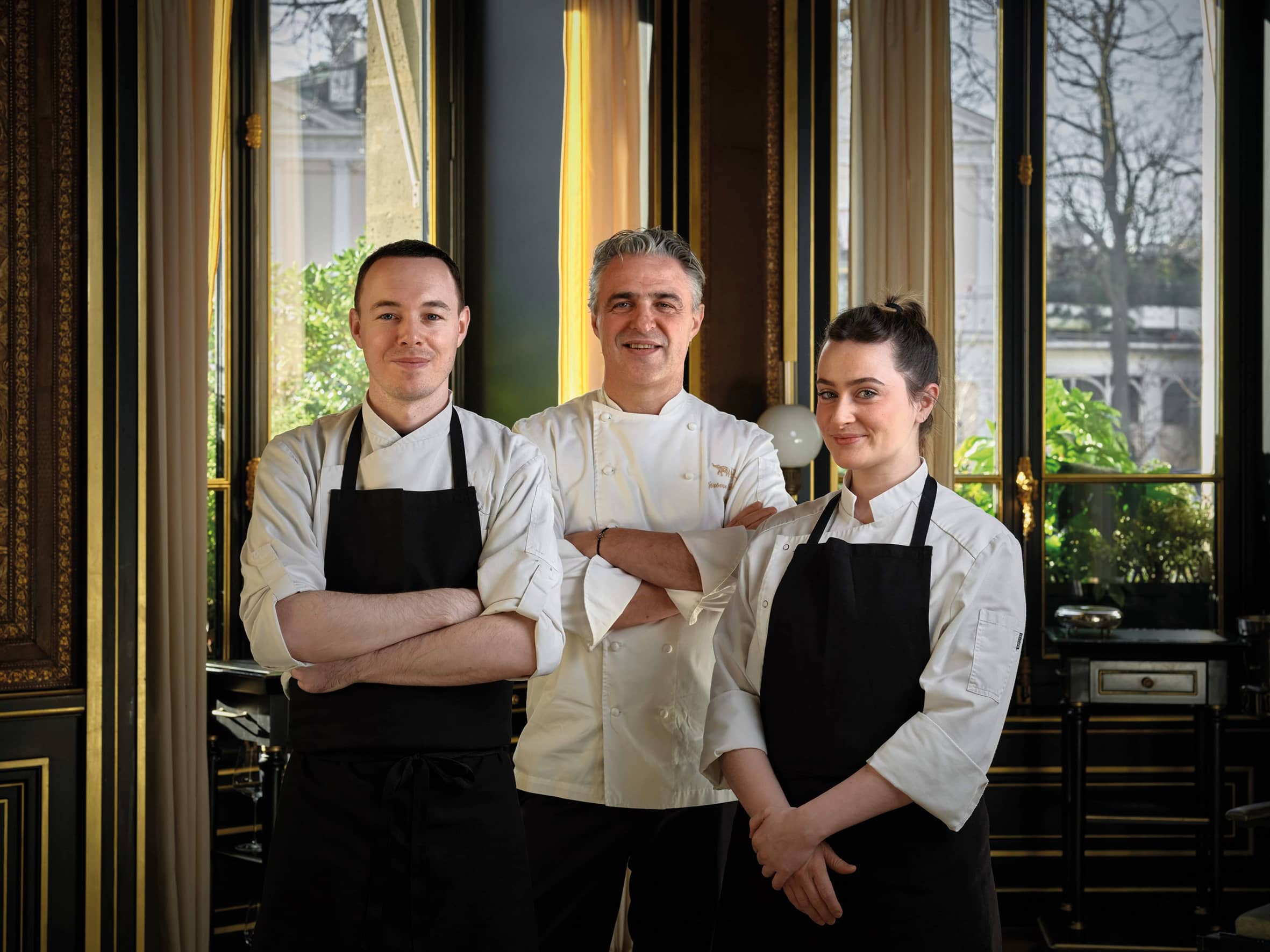 Jordan Talbot, chef pâtissier exécutif de La Réserve Paris