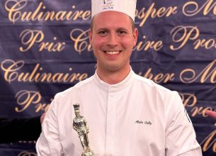 Alain Cully, lauréat du 73e Prix Culinaire Prosper Montagné