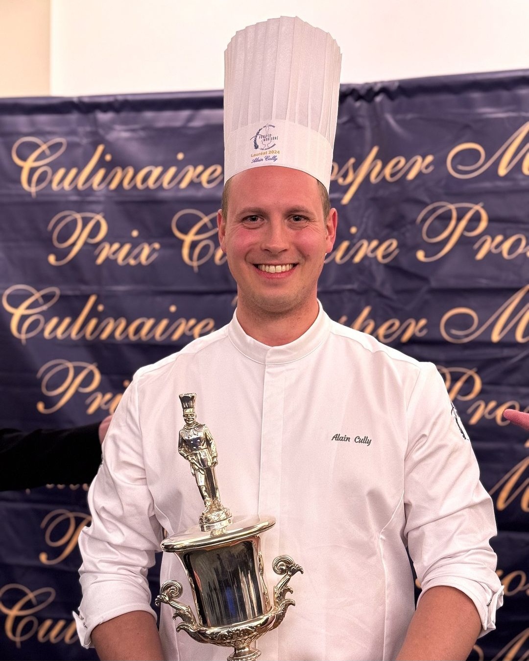 Alain Cully, lauréat du 73e Prix Culinaire Prosper Montagné