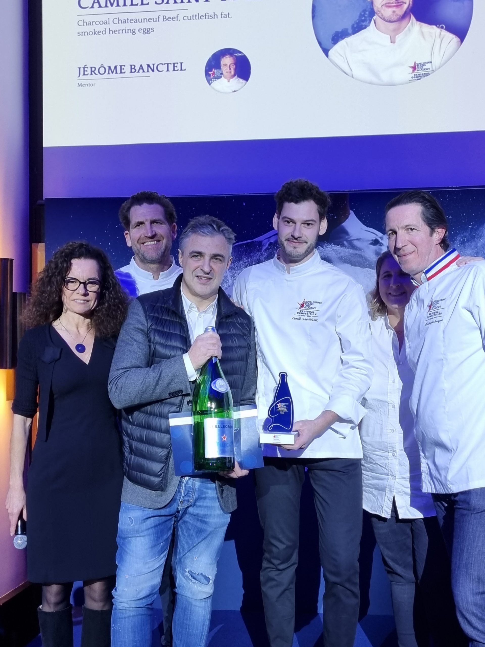 Camille Saint-M’Leux remporte le titre de S.Pellegrino Young Chef France 2023