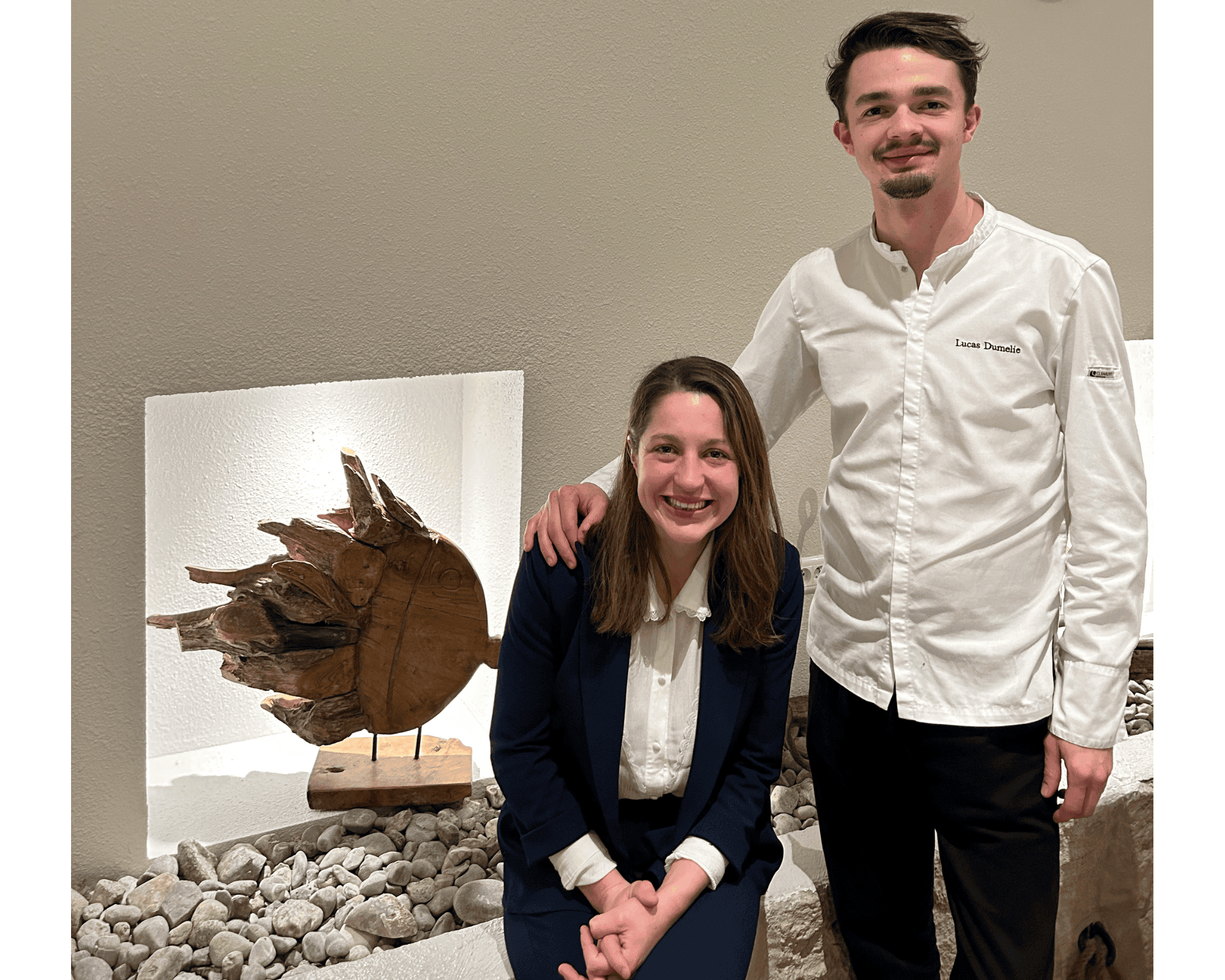 Une 1re table gastronomique signée Lucas Dumelie au bord du Lac Léman